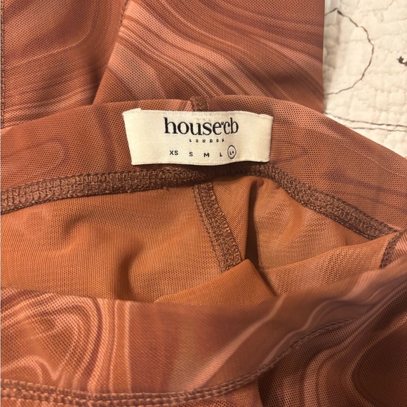 House of CB swirl mesh leggings L - Picture 5 of 5